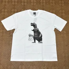 00s stussy 恐竜 スウェット 2025年最新】ステューシー パーカー 恐竜の人気アイテム - メルカリ