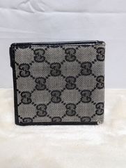 GUCCI 財布 キャンバス GC柄