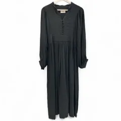 新品未使用品　リムアーク　ロングワンピース　ブラック　黒　38 M 冠婚葬祭 RIM.ARK ワンピース 「RIM.ARK/リムアーク」BLACK DRESS 「4