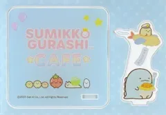 【中古】コースター とかげ アクリルコースター 「すみっコぐらしカフェ～ようこそ!たべもの王国～」