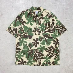 90年代 reyn spooner レイン スプーナー アロハシャツ ハワイアン プルオーバー 水着タグ ビキニタグ リバースプリント メンズ2XL 