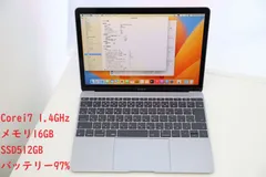 2024年最新】macbook 12インチ 2017 16gbの人気アイテム - メルカリ