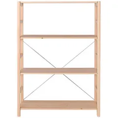 無印良品　スチールユニットシェルフ　120cm スチールユニットシェルフ・スチール棚セット・ミニ・ライト