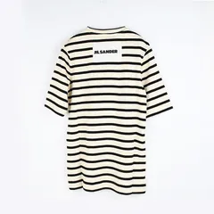 値下 JIL SANDER ストライプ 半袖Tシャツ美品L金子綾着