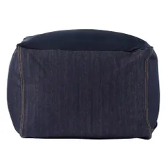 新品 無印良品 体にフィットするソファ用 カバー 綿デニム ネイビー 小 幅45×奥行45×高さ33cm 84464638