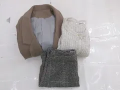 ◇ 《 select MOCA/DHOLIC/by muni:r まとめ売り3点セット サイズM&F コート セーター スカート レディース 》 P  【1203240001212】