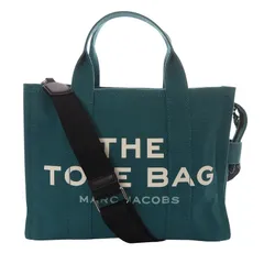 マークジェイコブス MARC JACOBS THE TOTE BAG トートバッグ ショルダーバッグ 2way キャンバス 青のサムネイル