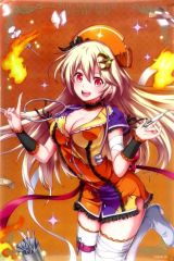 [중고] 클리어 포스터 A3 클리어 포스터 레나 [추첨 당 퀴즈 RPG 마법사와 검은 고양이 위즈 Halloween 온라인 복권] A-6 상