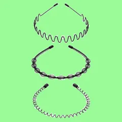 【人気商品】カチューシャ レディース カチューシャ カチューシャ 痛くない メンズ 保護ゴムあり Dセット