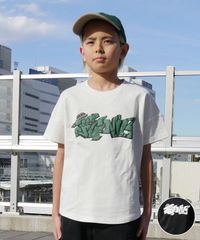 【ムラスポ公式】新品 FORGET NEVER フォーゲットネバー 半袖 Tシャツ キッズ 252OO3ST561FN ムラサキスポーツ限定