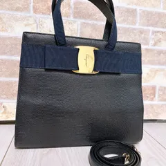 《美品》Ferragamo(フェラガモ)2wayバッグ ヴァラ