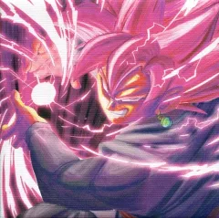 【中古】キャンバスボード・キャンバスアート ゴクウブラック キャンバスボード ABURART-アブラート 「一番くじ ドラゴンボール THE GREATEST SAIYAN」 E賞