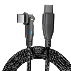 LeTradeJP USB Type Cケーブル 2M180度回転 L字型Ｌ字型 180度回転 急速充電 高速データ転送 マイクロ USB ケーブル 強化TPE製 USB Type A to マイクロ