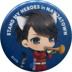【中古】バッジ・ピンズ(キャラクター) 青山樹 ホロタイプ缶バッジ 「スタンドマイヒーローズ in ナンジャタウン ～キケンにゃ潜入!?＆ごほうびデート～」 カーニバルガラポン B賞