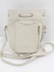 ◇ LAZY SUSAN レイジースーザン タッセル ショルダー バッグ オフホワイト レディース P  【1304010001972】