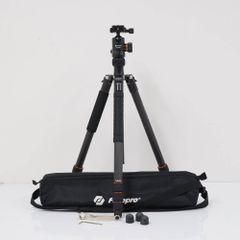 Fotopro FPH-52Q + X-go PLUS トラベル三脚 USED美品 アルカスイス互換プレート対応 自由雲台 カーボン 完動品 CE5205