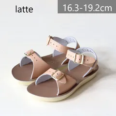 【新品・未使用】saltwater（ソルトウォーター）surfer latte    size9-12（16.3-19.2cm） 靴 キッズ サンダル
