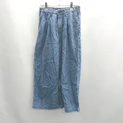◇ Θ SOMETHING サムシング デニムパンツ サイズXS ブルー レディース E  【1501160025791】