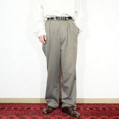 USA VINTAGE TOMMY HILFIGER TUCK DESIGN SLACKS PANTS/アメリカ古着トミーヒルフィガータックデザインスラックスパンツ