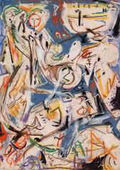 ジャクソン・ポロック　A3(297㎜×420㎜）アートポスター 日本製 絵画 インテリア 壁紙31