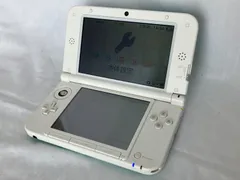 ジャンク品 任天堂/Nintendo 3DSLL ミントホワイト 本体のみ タッチペンなし パッドNG 現状渡し