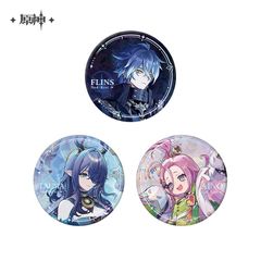 原神】フリンズ 空月の歌 缶バッジ 公式正規品 - メルカリ
