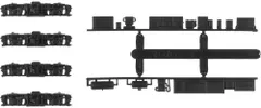 動力台車枠・床下機器セット A-14 （DT24＋4616AM）   【グリーンマックス・8497G】 「鉄道模型 Nゲージ オプションパーツ」のサムネイル