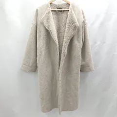 10/29まで値下げ‼️新品未使用 アンビデックス　フードロングコート アイボリー MERCURYDUO フィットアンドフレアロングコート（アイボリー