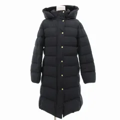 マッキントッシュフィロソフィー MACKINTOSH PHILOSOPHY 美品 ダウンコート ロング フード 撥水 マット 38 M 紺 ネイビー /JSのサムネイル