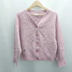 ◇ ⊇ snidel スナイデル 長袖 カーディガン サイズ1 ピンク系 レディース E  【1502180057687】