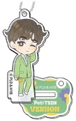 【中古】キーホルダー バーノン 「スタンドミニアクリルキーホルダー PetiTEEN from SEVENTEEN」