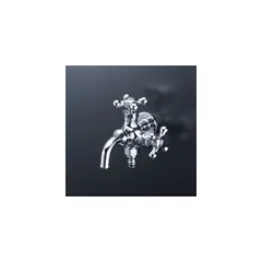 【新品・7営業日以内発送】KVK 4952490276419 ホース接続ニップル二口横水栓寒 屋外ホース接続ニップル付二口横水栓 寒冷地対応 ホース接続水栓 給水栓 ケーブイケー【キャンセル不可】【沖縄離島販売不可】のサムネイル
