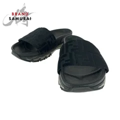 美品・箱袋付　FENDI　フェンディ　モンスター　サンダル　メタルプレート　黒 2025年最新】Fendi メンズ サンダルの人気アイテム - メルカリ