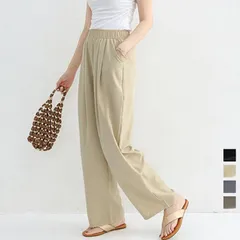 パンツ ワイドパンツ 春 夏 秋 レディースさらとろ
