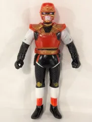 当時もの ポピー製「イナズマン」オリジナルマフラー付き希少ソフビ