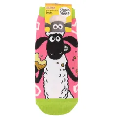 【メール便】ひつじのショーン 女性用靴下 レディースソックス クッキー スモールプラネット キャラックス 大人向け キャラクター グッズ 