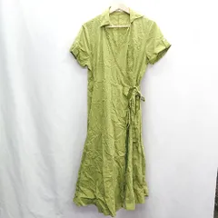 ◇ SLY スライ 半袖 ロング丈 ワンピース サイズ1 グリーン系 レディース E  【1406180069230】