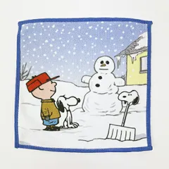スヌーピー スノーデイ ミニタオル ホワイト 西川 日本製 SNOOPY