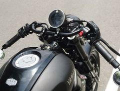 SR400 デイトナ ビンテージヘッドライト クロームメッキ ステー付き