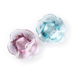 Sghr スガハラ　花はしおき 2個セット（バイオレット・ブルー）