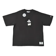 DISCUS Disney コラボ Tシャツ ティーシャツ 半袖 ディズニー ミッキーマウス MICKEY ユニセックス 男女兼用 キャラクター グッズ A柄