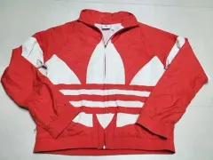 adidas(アディダス) ビッグ 炎 ウーブン ウインドブレーカー トラックトップジャケット ポール 1127