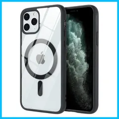 【在庫セール】iphone 15 スマホケース 米軍MIL規格 マグセーフ iPhone15ケース クリア iPhone15ケース 耐衝撃 対応 透明 ワイヤレス充電対応(アイフォン15 Magsafe /あいふぉん15/いphone15/アイホン15 Lip