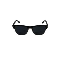 美品 Ray-Ban レイバン @COLLECTION オンライン限定モデル クラブマスター OVERSIZED サングラス 眼鏡 アイウェア RB4175 ブラック メンズ 古着 中古 USED