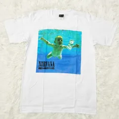 NIRVANA ニルヴァーナ 初期Y2K NEVERMIND Tシャツ L 美品 Nirvana / ニルヴァーナ - NEVERMIND ALBUM Tシャツ(ホワイト
