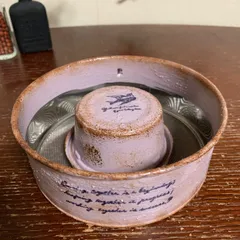 多肉植物用 リース台 (ラベンダー)  吊り下げリング付き  ハンドメイド ＊ リメイク鉢  リメ鉢  リメイク缶  リメ缶  リース  多肉  寄せ植え