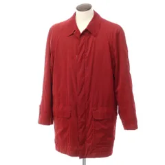 【中古】エルメス HERMES ピーチスキン 中綿 ステンカラーコート レッド【サイズ50】【メンズ】のサムネイル