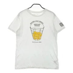サイズ：M ROUGH&SWELL ラフアンドスウェル  半袖Tシャツ  ホワイト系 [240101525182] ゴルフウェア メンズ ストスト