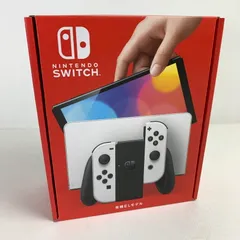 【中古美品】 未使用品 Nintendo Switch(有機ELモデル) Joy-Con(L) (R) ホワイト 任天堂 スイッチ 本体 【034-250514-nm-20-fuz】