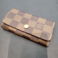 【EL5】LOUIS VUITTON ルイヴィトン　ダミエ　4連キーケース　MK9848